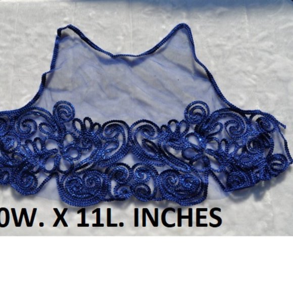 Vintage Trims Lot of 10pcs X$10 Sewing Crafting Applique tops, dresses, 50styles - Picture 12 of 13